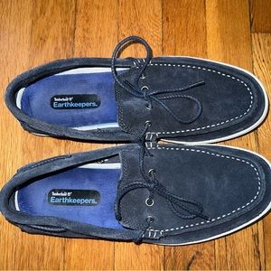 Timberland Earthkeepers Casco Bay 1Eye Blue Boat Shoes. Great condition